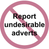 Report undesirable adverts